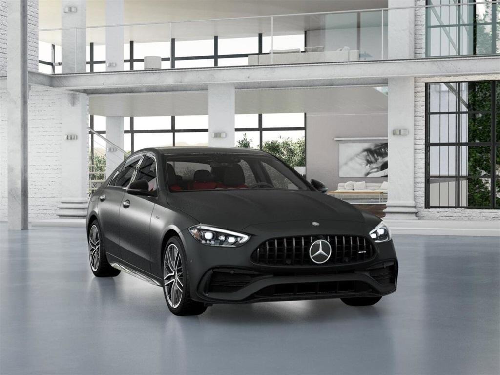new 2025 Mercedes-Benz AMG C 43 car, priced at $78,065