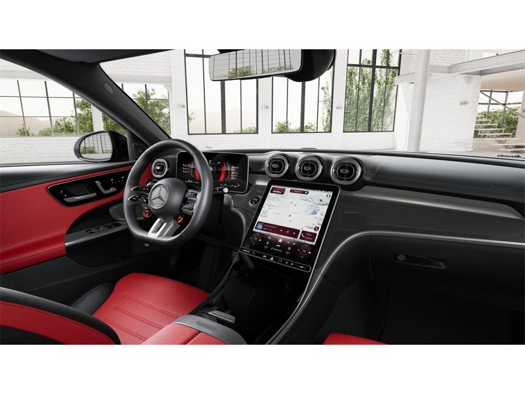 new 2025 Mercedes-Benz AMG C 43 car, priced at $78,065