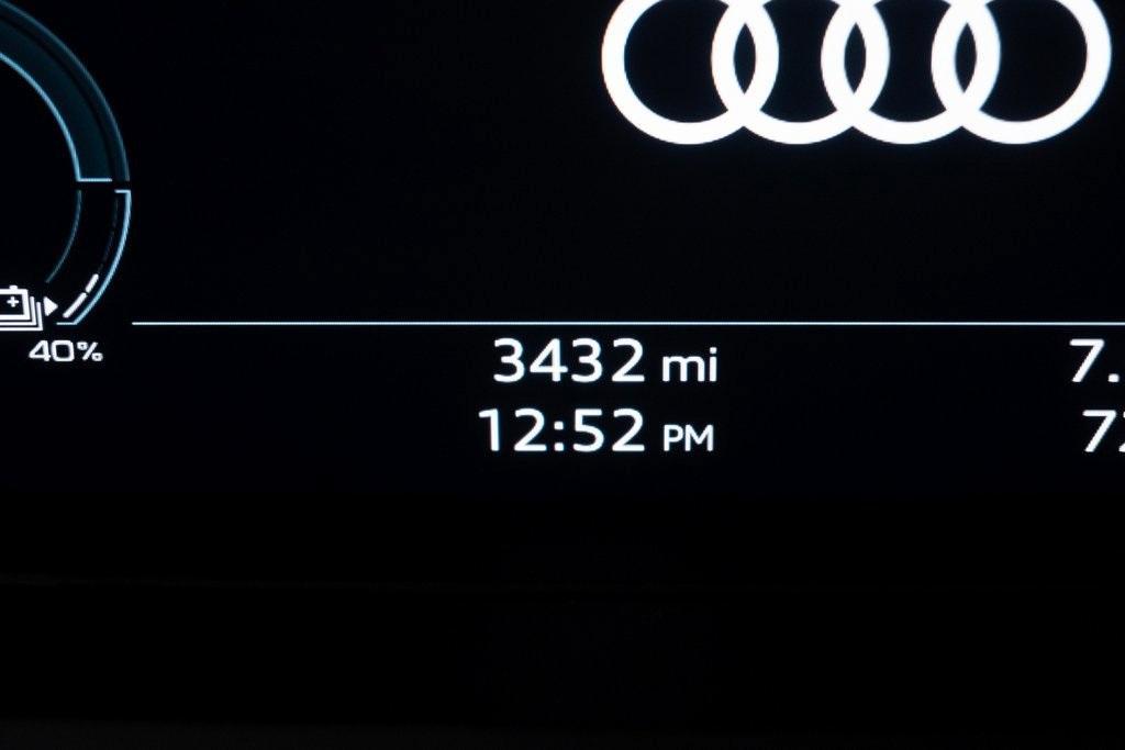 used 2024 Audi Q4 e-tron car, priced at $38,746