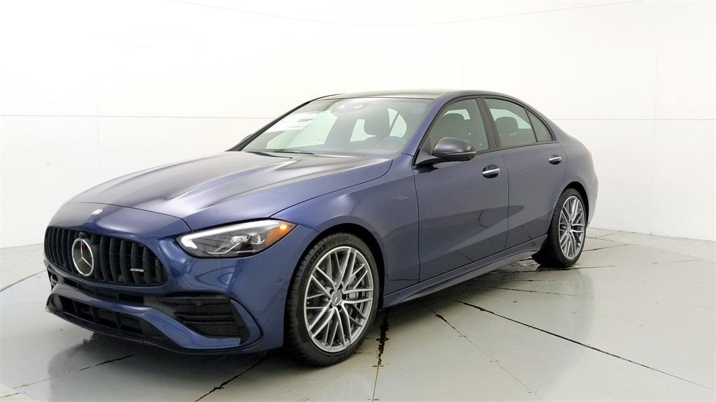 new 2024 Mercedes-Benz AMG C 43 car, priced at $71,620