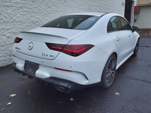 new 2025 Mercedes-Benz AMG CLA 35 car, priced at $58,812