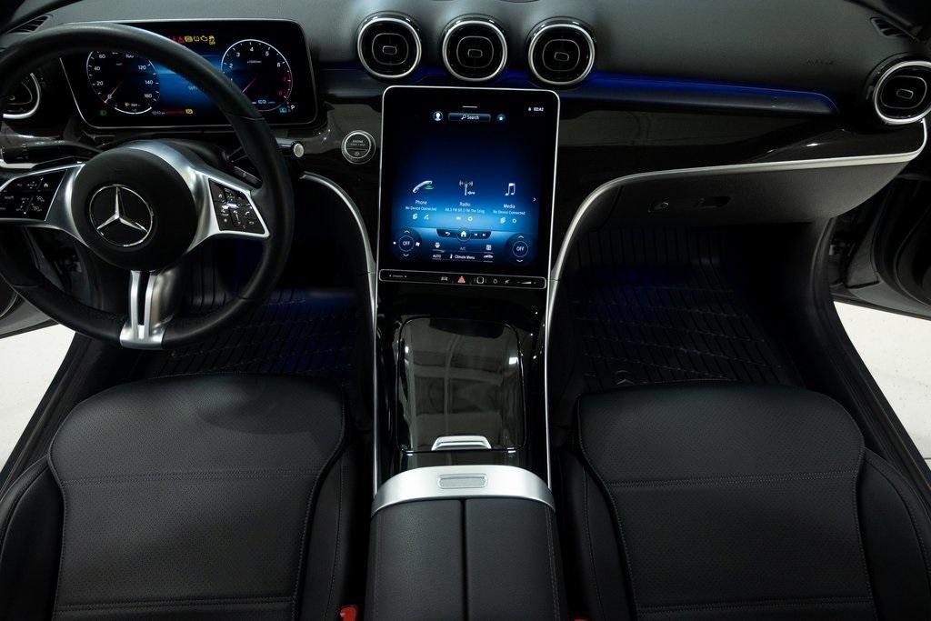 used 2022 Mercedes-Benz C-Class car, priced at $38,880