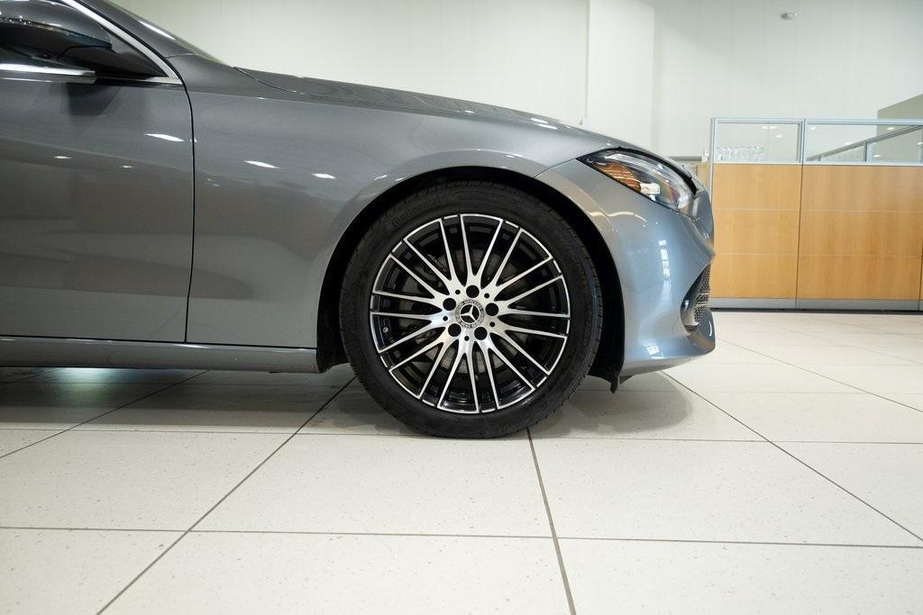 used 2022 Mercedes-Benz C-Class car, priced at $38,880