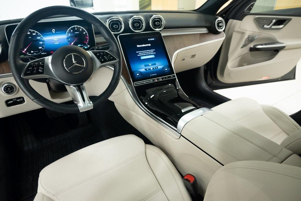 used 2022 Mercedes-Benz C-Class car, priced at $33,524