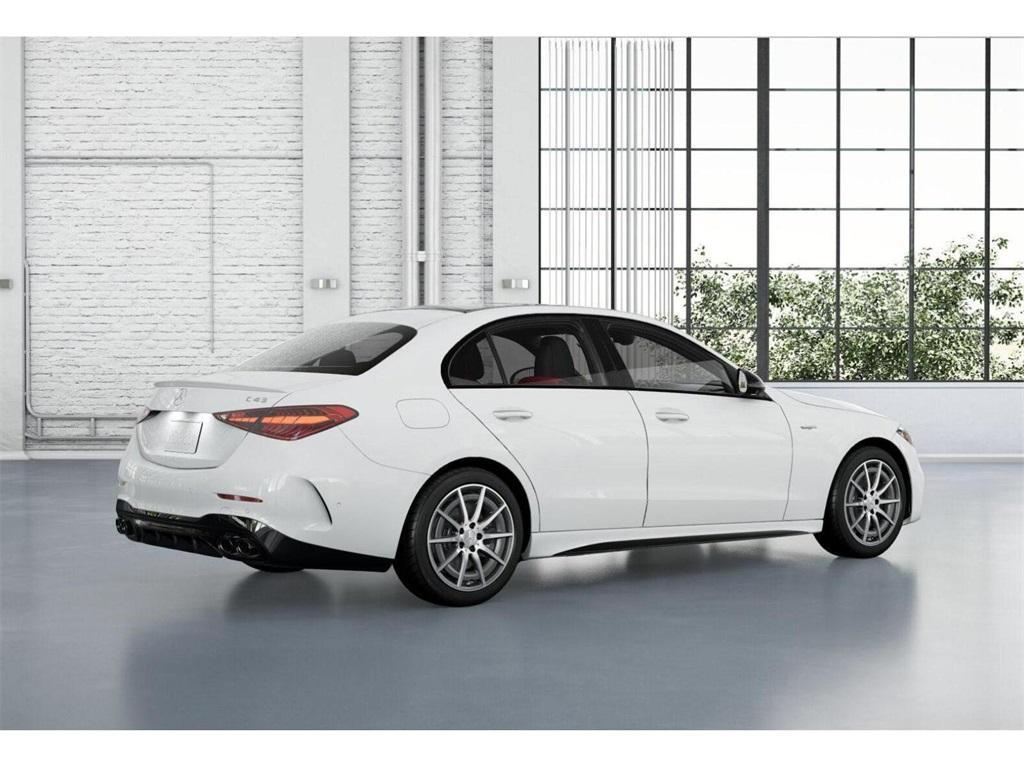 new 2025 Mercedes-Benz AMG C 43 car, priced at $59,885