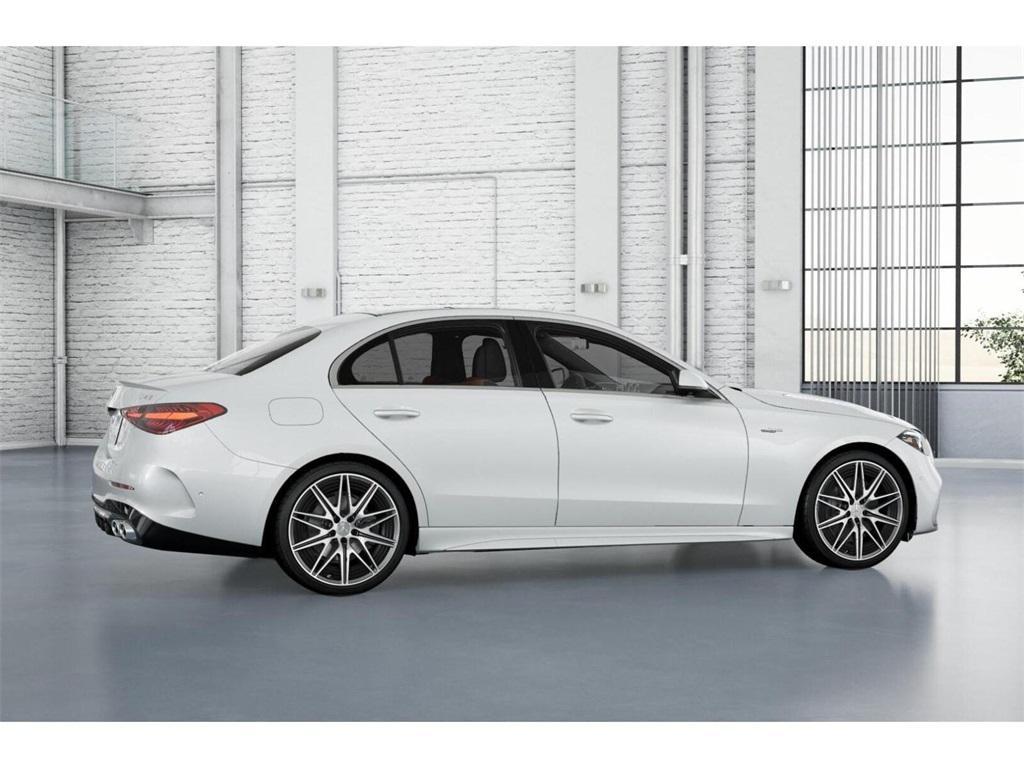 new 2025 Mercedes-Benz AMG C 43 car, priced at $72,077