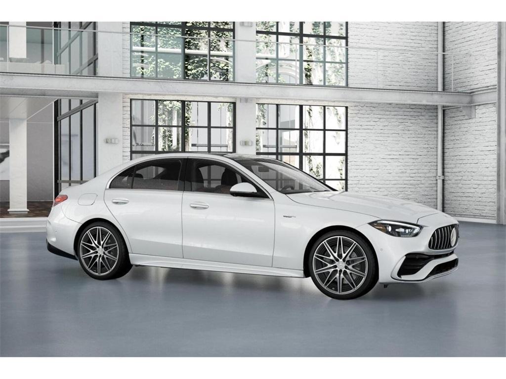 new 2025 Mercedes-Benz AMG C 43 car, priced at $72,077