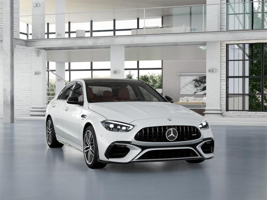 new 2024 Mercedes-Benz AMG C 63 car, priced at $90,543