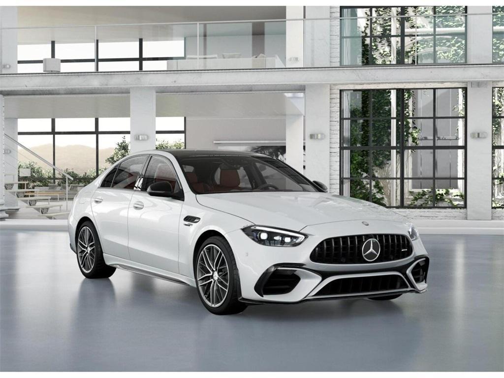 new 2024 Mercedes-Benz AMG C 63 car, priced at $90,543