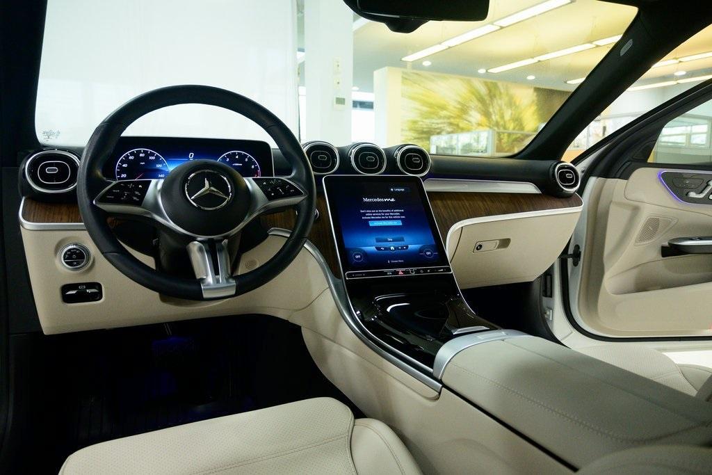 used 2023 Mercedes-Benz C-Class car, priced at $35,746
