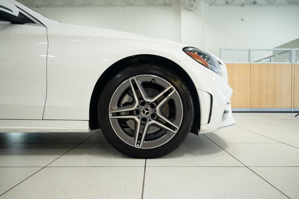 used 2021 Mercedes-Benz C-Class car, priced at $31,000