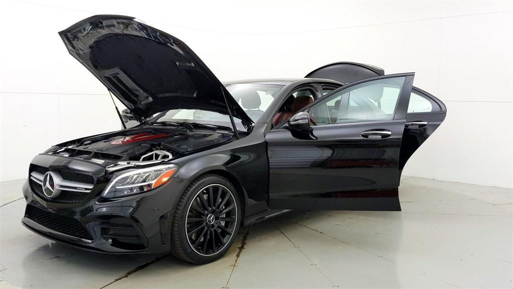 used 2020 Mercedes-Benz AMG C 43 car, priced at $40,628