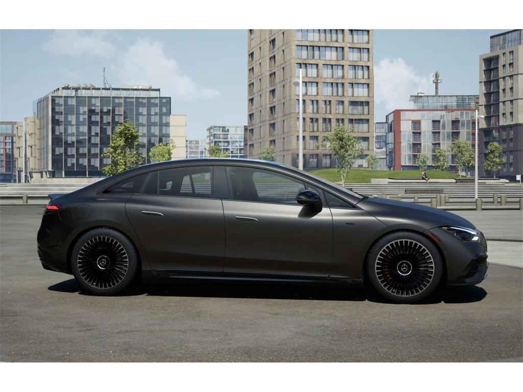 new 2025 Mercedes-Benz AMG EQE car, priced at $119,055