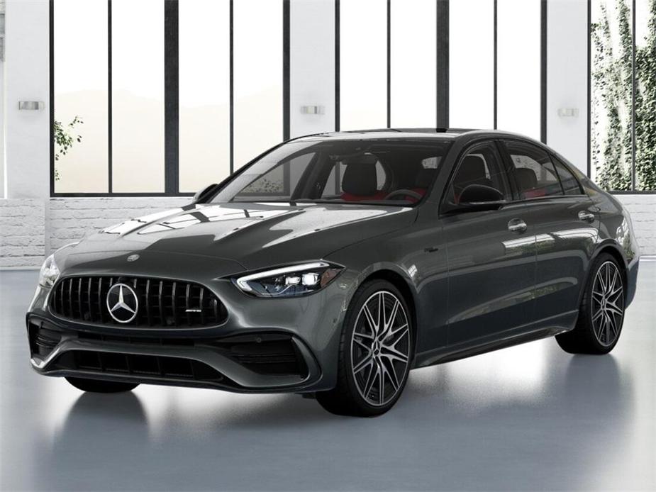 new 2025 Mercedes-Benz AMG C 43 car, priced at $66,524