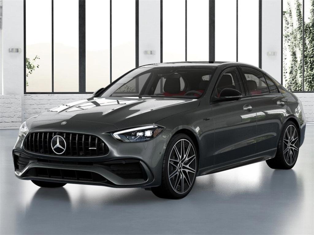 new 2025 Mercedes-Benz AMG C 43 car, priced at $66,524