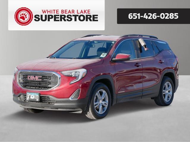 used 2021 GMC Terrain car, priced at $24,668