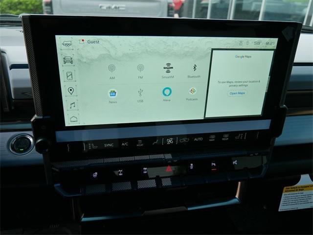 new 2025 GMC HUMMER EV Pickup car, priced at $128,400