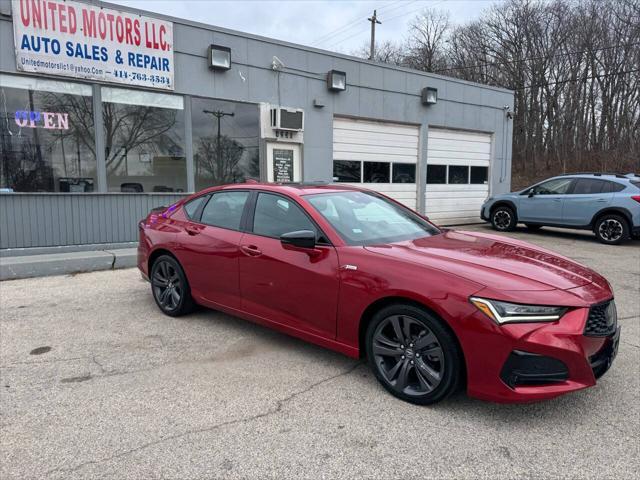 used 2022 Acura TLX car, priced at $24,995