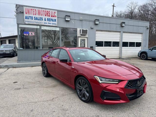 used 2022 Acura TLX car, priced at $24,995