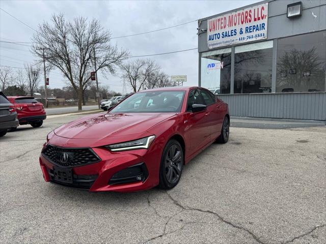 used 2022 Acura TLX car, priced at $24,995