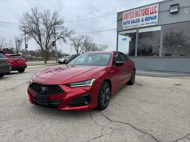 used 2022 Acura TLX car, priced at $24,995