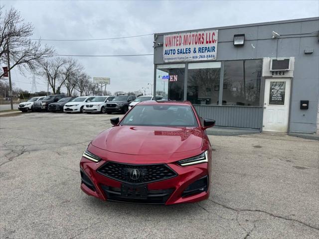 used 2022 Acura TLX car, priced at $24,995