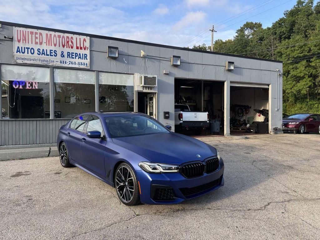 used 2021 BMW M550 car, priced at $42,995