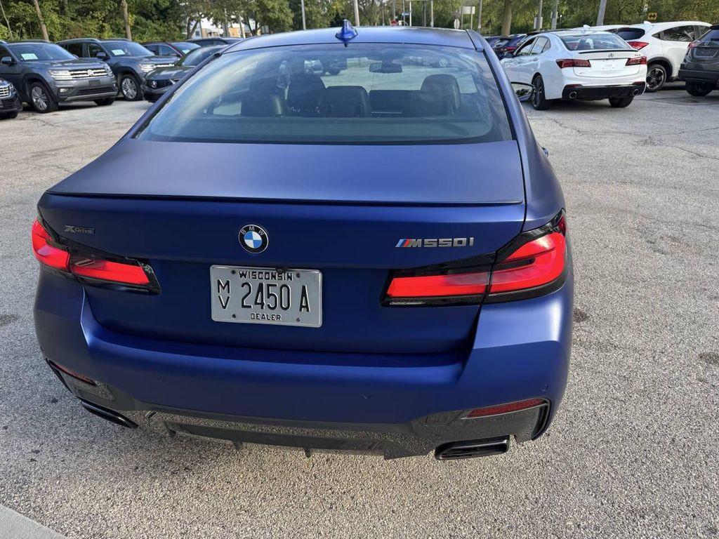 used 2021 BMW M550 car, priced at $42,995