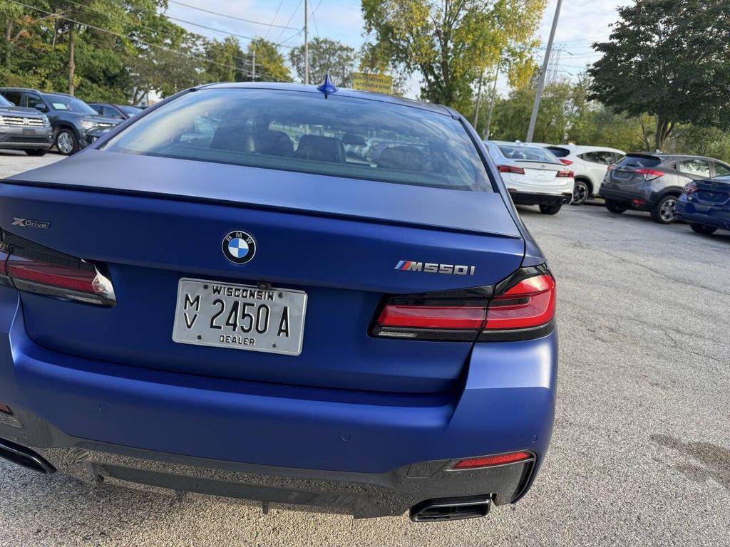 used 2021 BMW M550 car, priced at $42,995