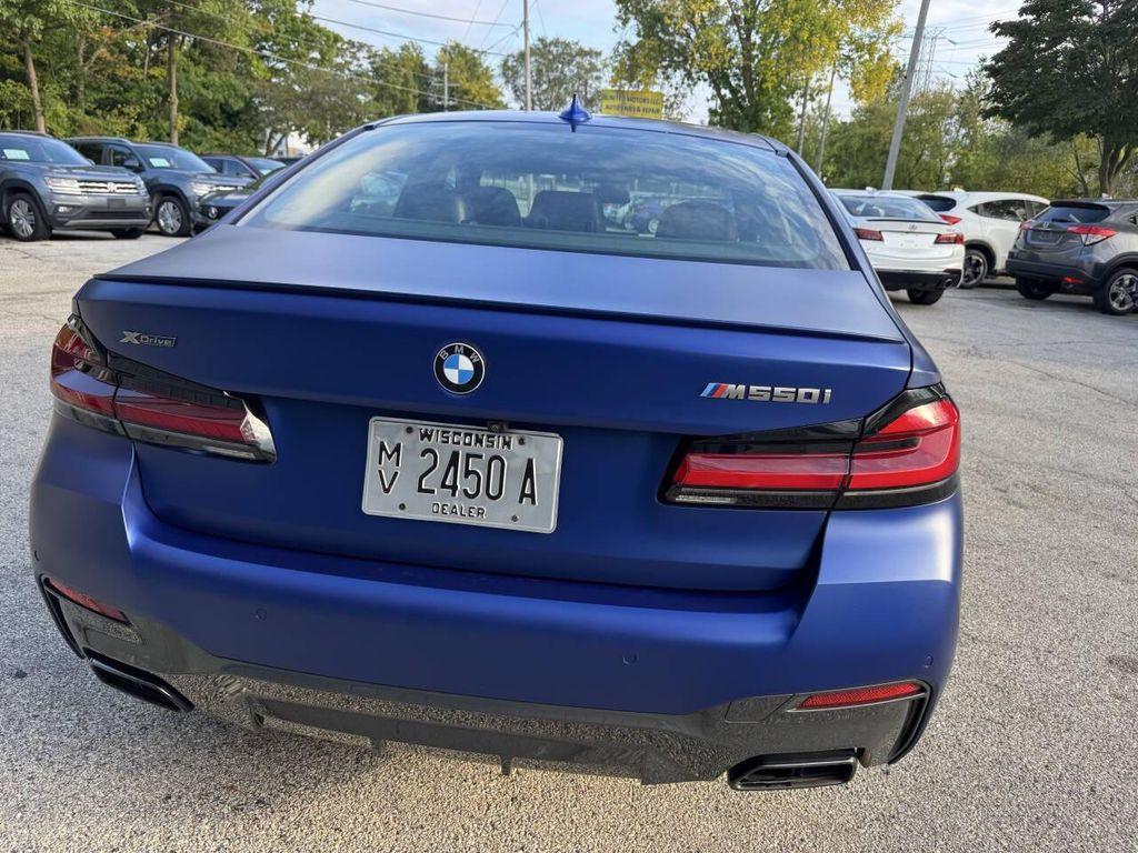 used 2021 BMW M550 car, priced at $42,995