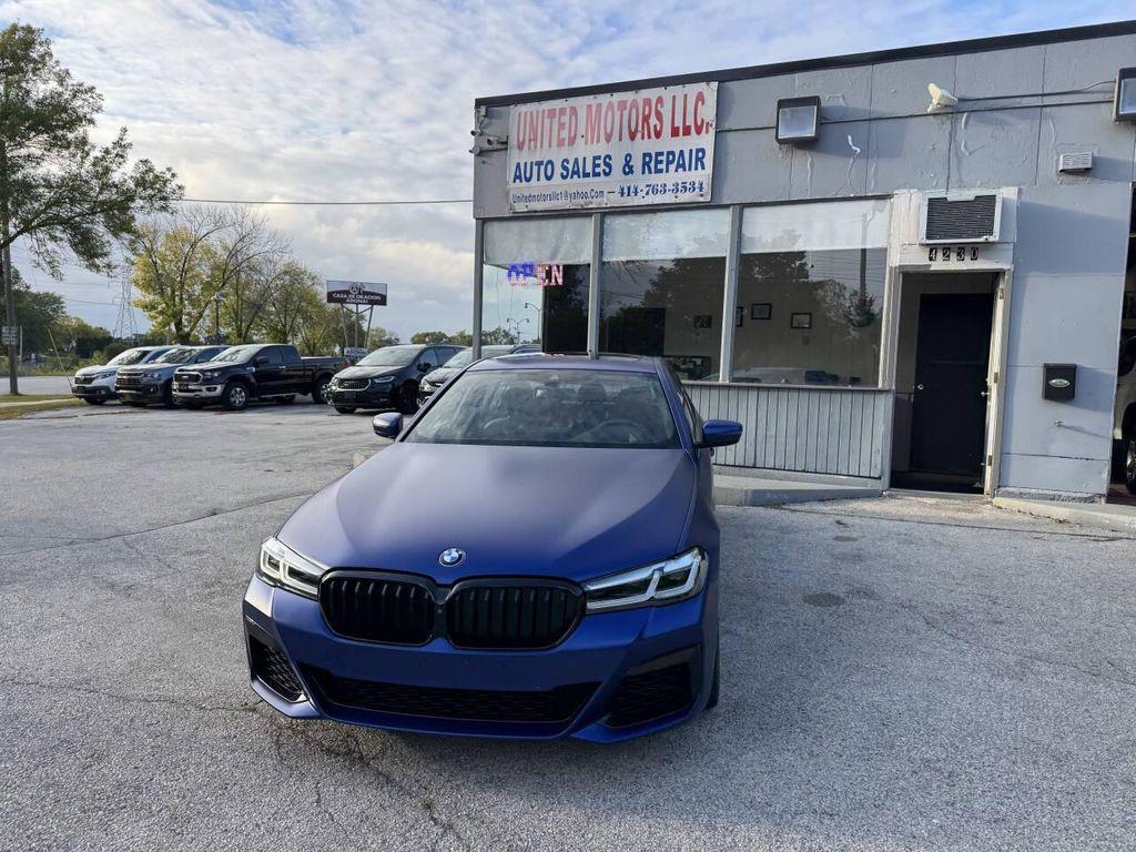 used 2021 BMW M550 car, priced at $42,995