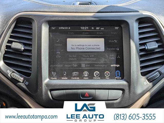 used 2015 Jeep Cherokee car, priced at $11,760