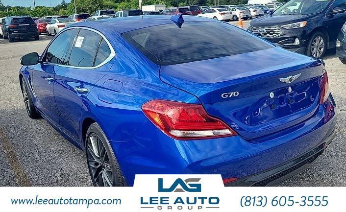 used 2019 Genesis G70 car, priced at $28,000