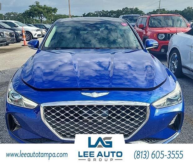 used 2019 Genesis G70 car, priced at $28,000