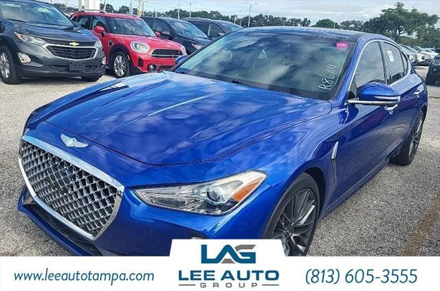 used 2019 Genesis G70 car, priced at $28,000