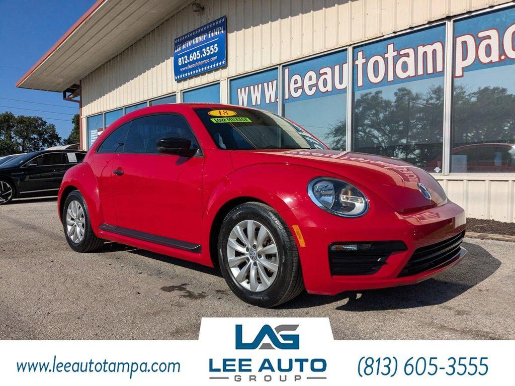 used 2018 Volkswagen Beetle car, priced at $14,625