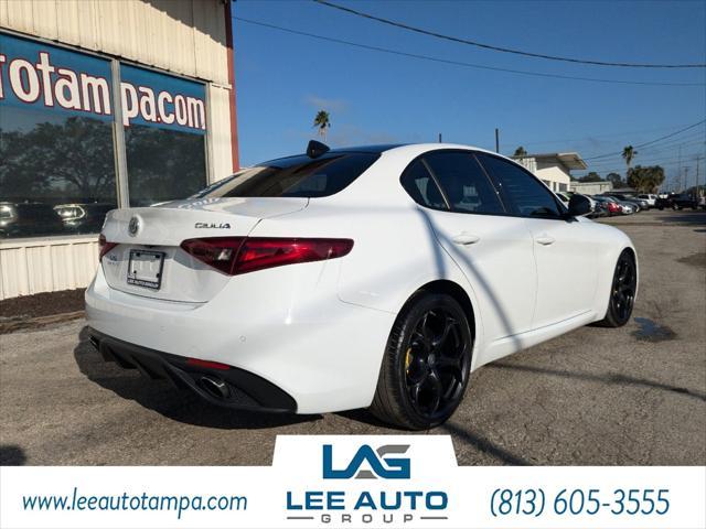 used 2018 Alfa Romeo Giulia car, priced at $19,000