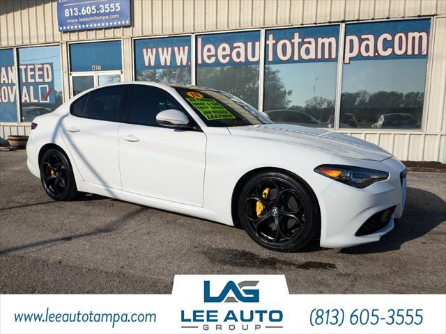 used 2018 Alfa Romeo Giulia car, priced at $19,000