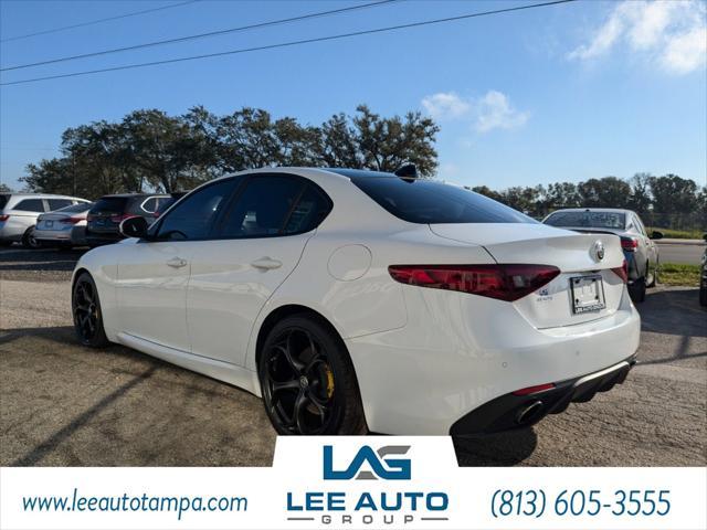 used 2018 Alfa Romeo Giulia car, priced at $19,000