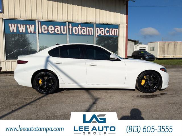 used 2018 Alfa Romeo Giulia car, priced at $19,000