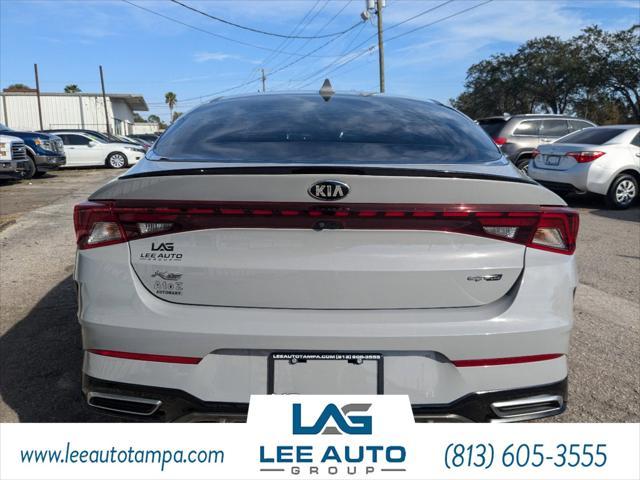 used 2021 Kia K5 car, priced at $18,000