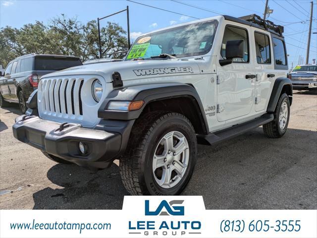 used 2019 Jeep Wrangler Unlimited car, priced at $22,000