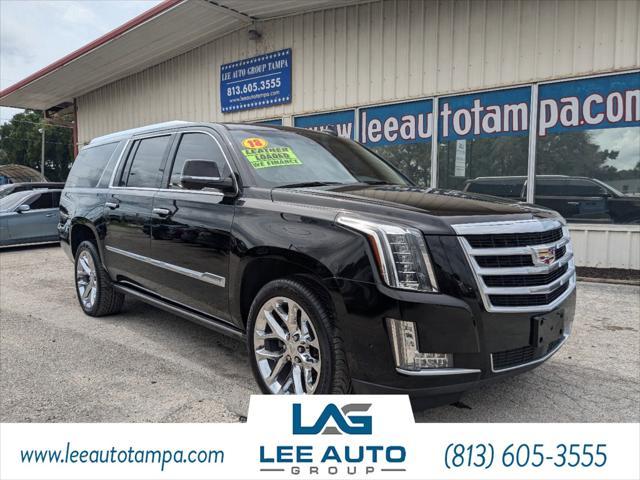 used 2018 Cadillac Escalade ESV car, priced at $29,000