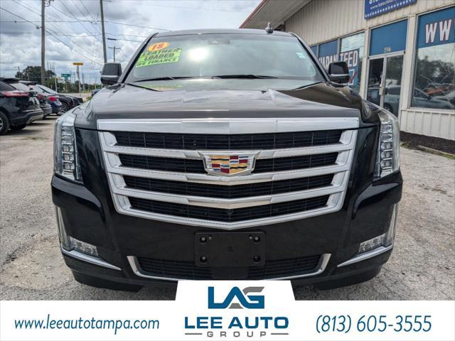 used 2018 Cadillac Escalade ESV car, priced at $29,000