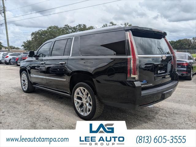 used 2018 Cadillac Escalade ESV car, priced at $29,000