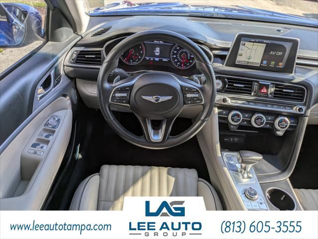 used 2019 Genesis G70 car, priced at $20,000