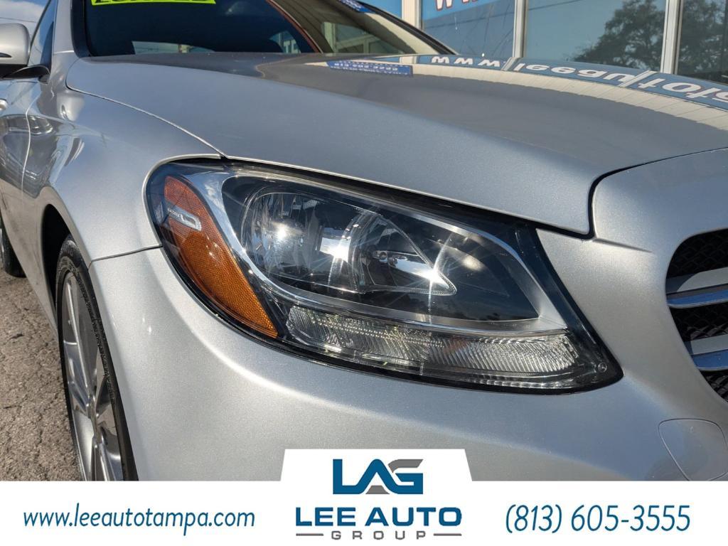 used 2018 Mercedes-Benz C-Class car, priced at $15,680