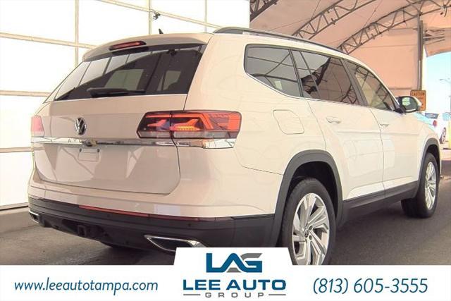 used 2021 Volkswagen Atlas car, priced at $28,000