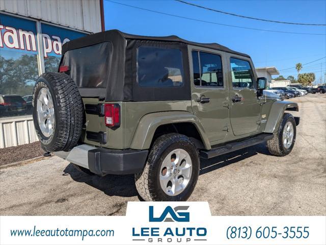 used 2015 Jeep Wrangler Unlimited car, priced at $18,500