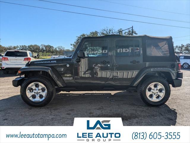 used 2015 Jeep Wrangler Unlimited car, priced at $18,500